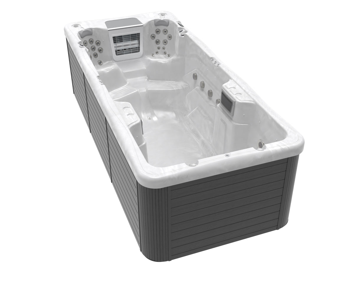 Wellis Amazonas W-Flow Swim Spa — 2-Personen Hydro Outdoor | TwoRelax