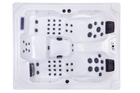 Wellis Wibe Moana Spa — top view layout