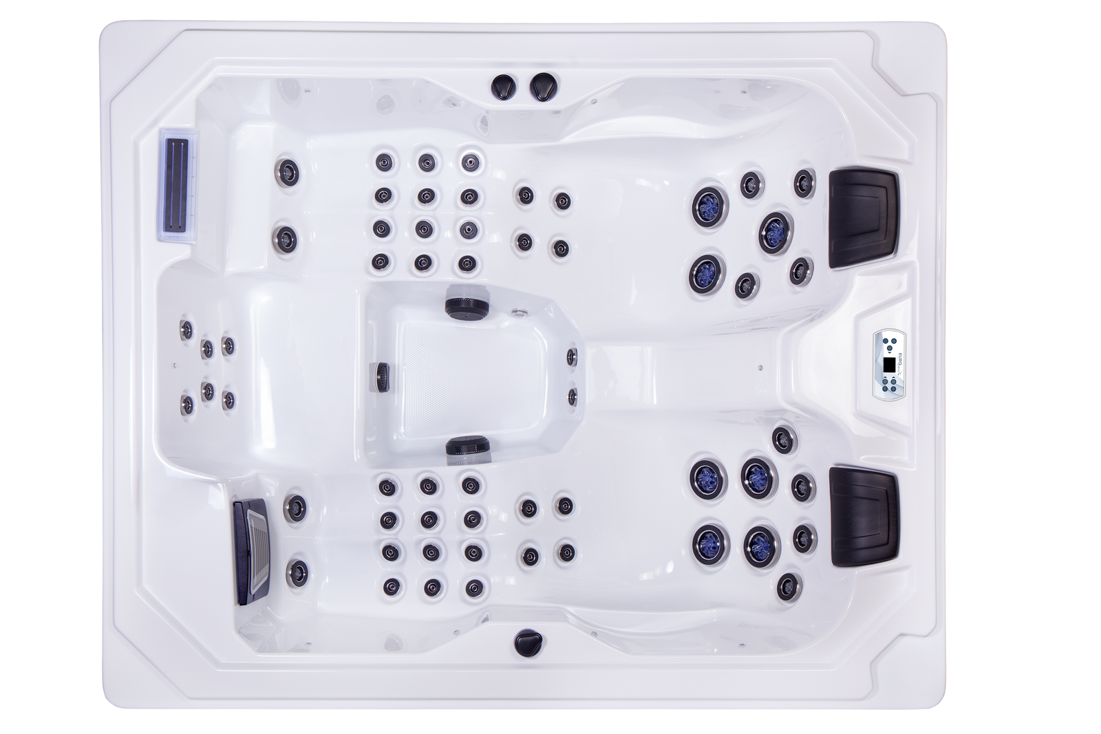 Wellis Wibe Moana Spa — top view layout