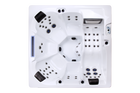Wellis Wibe Waterworld Spa — top view layout
