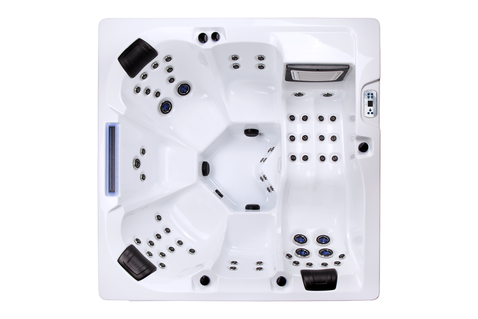 Wellis Wibe Waterworld Spa — top view layout