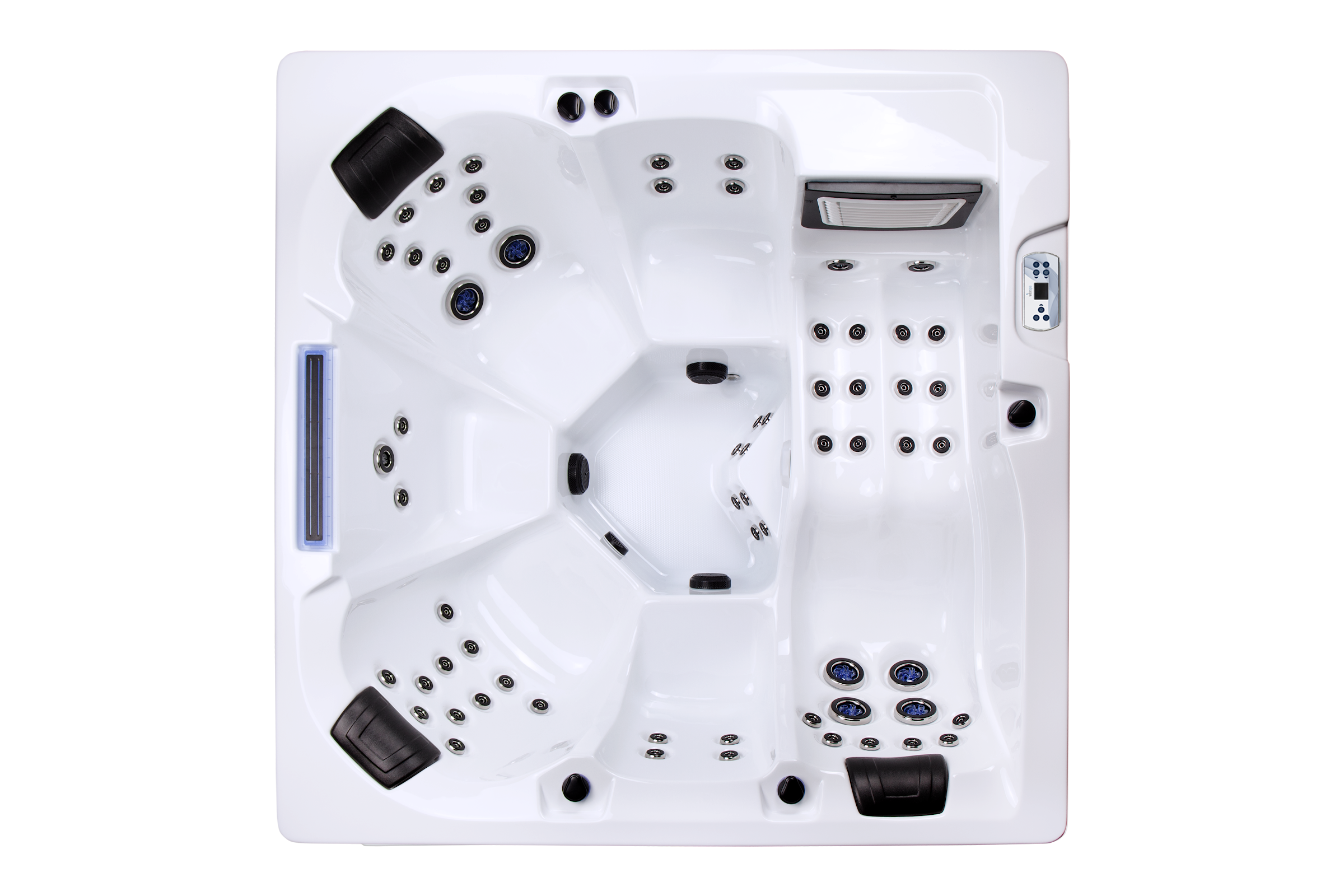Wellis Wibe Waterworld Spa — top view layout