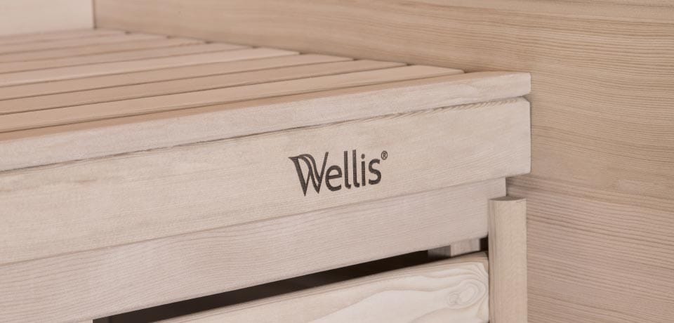 Wellis Igneus Hemlock Finnische Sauna — 2 Personen