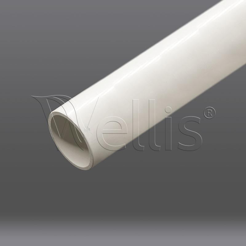 Wellis Pipe – PVC White – 60 mm