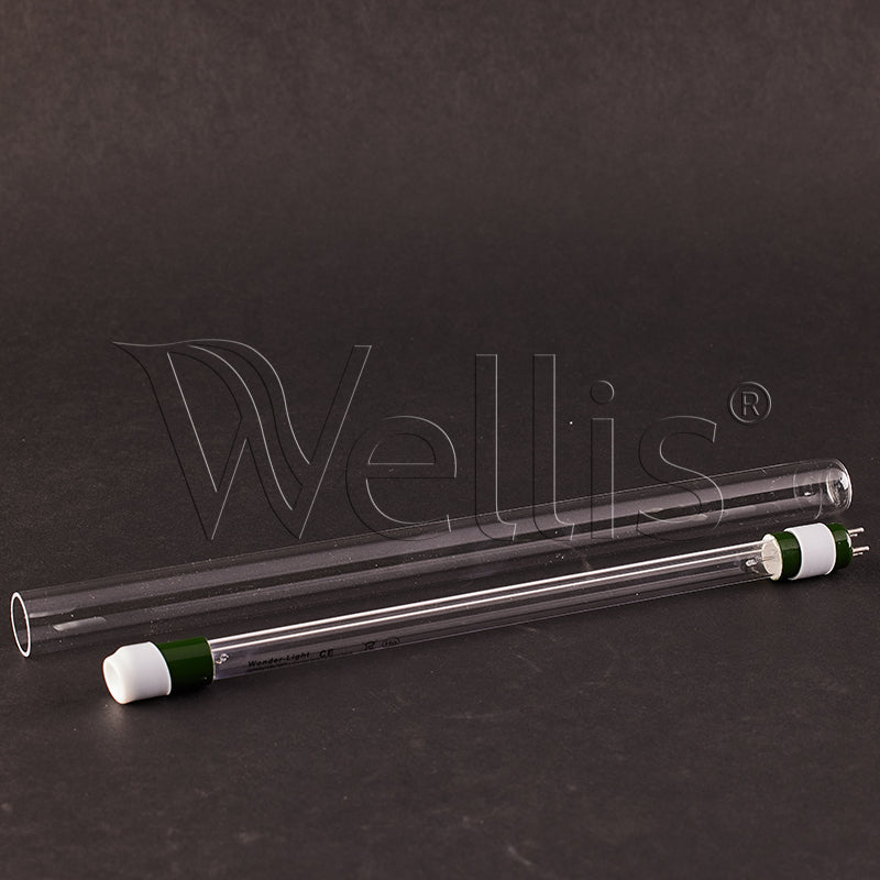 Wellis UV-C-Bulb and Glass for Stainless Steel house