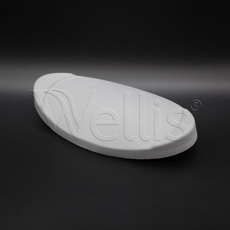 Wellis Kissen 305×160×62 – Cha. Oval Hellgrau