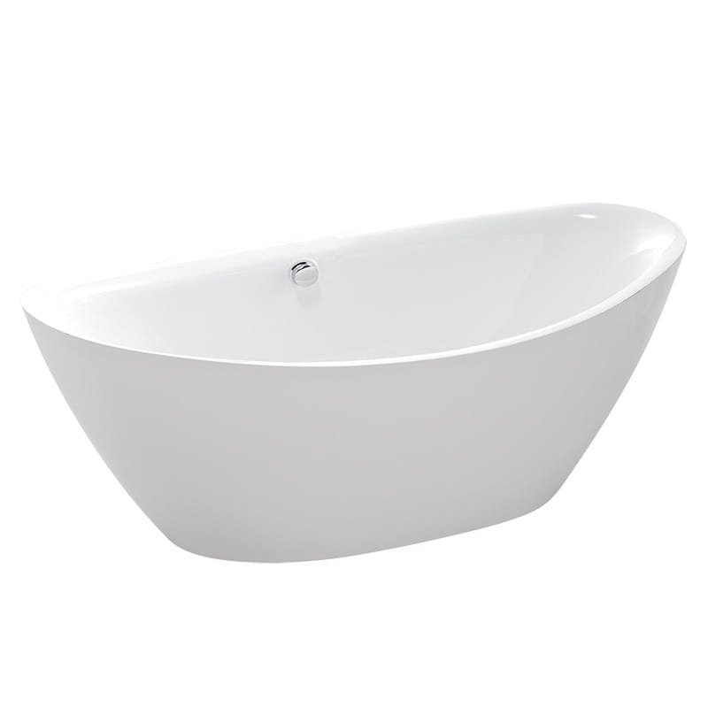 Wellis Carib Matte Black cast marble freestanding bathtub Freestanding Bathtub | TwoRelax