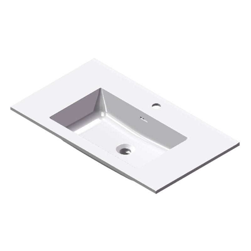 Wellis Tenebra 90 Quartz Sand bathroom vanity top Waschtischunterschrank | TwoRelax