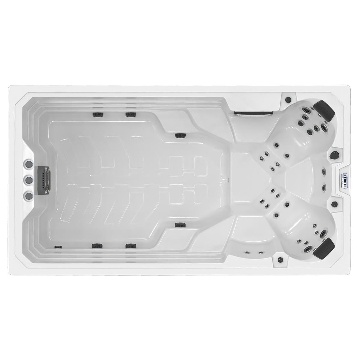 Wellis Elba Swim Spa — 4-seat swim Outdoor — view 8
