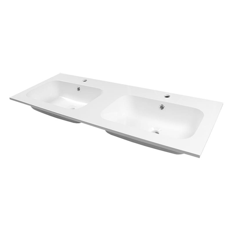 Wellis Elois White 120 sink cabinet Vanity Cabinet | TwoRelax