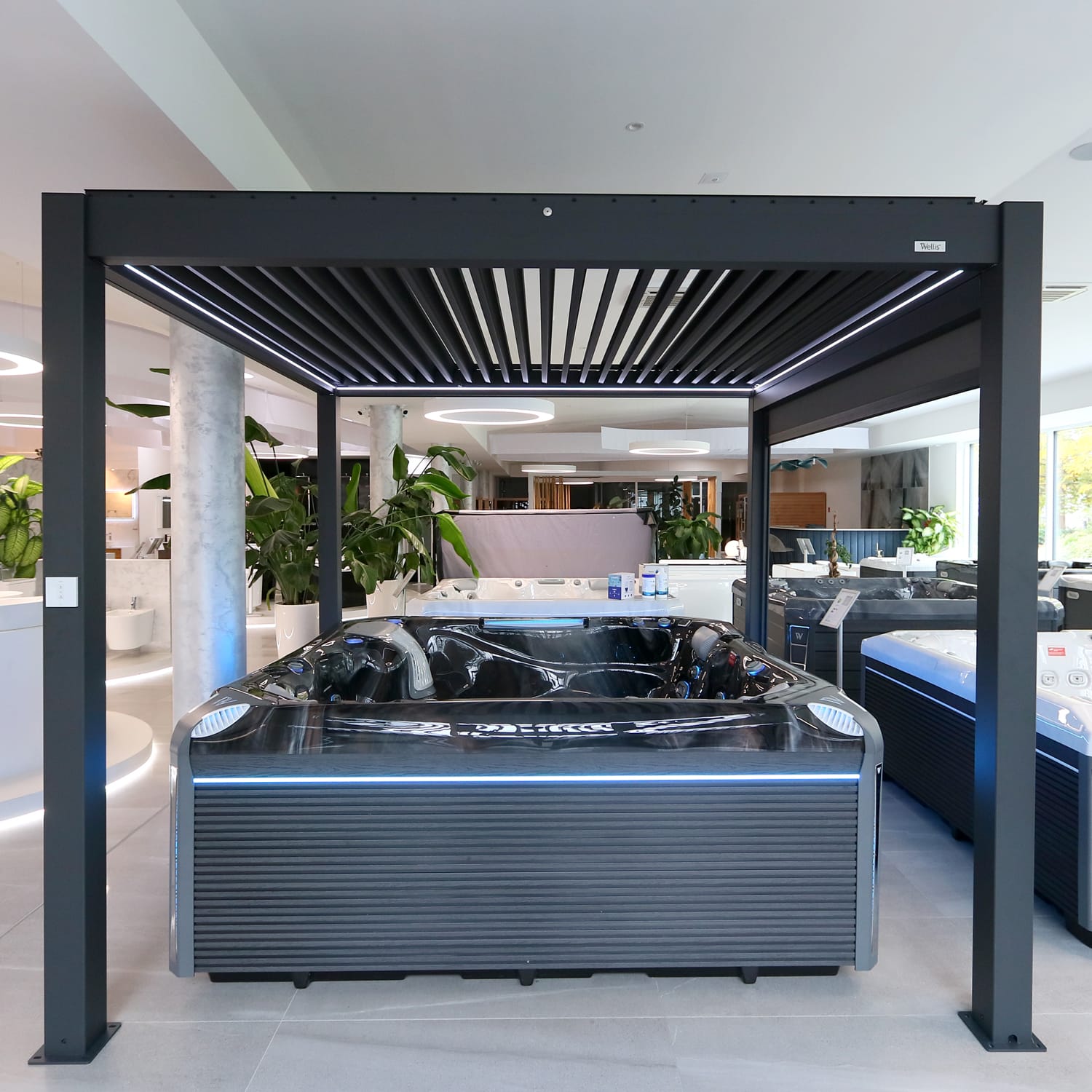 Wellis MotionFlex 600 Bioclimatic Pergola — 6 × 4 m — view 14