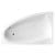 Wellis Matana 160 acrylic bath tub body Freestanding Bathtub — right-hand | TwoRelax