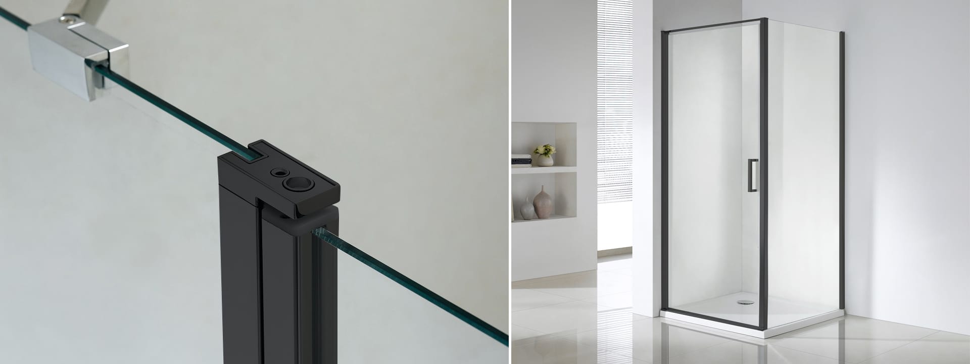 Wellis Quadrum Black shower cabin Duschkabine | TwoRelax