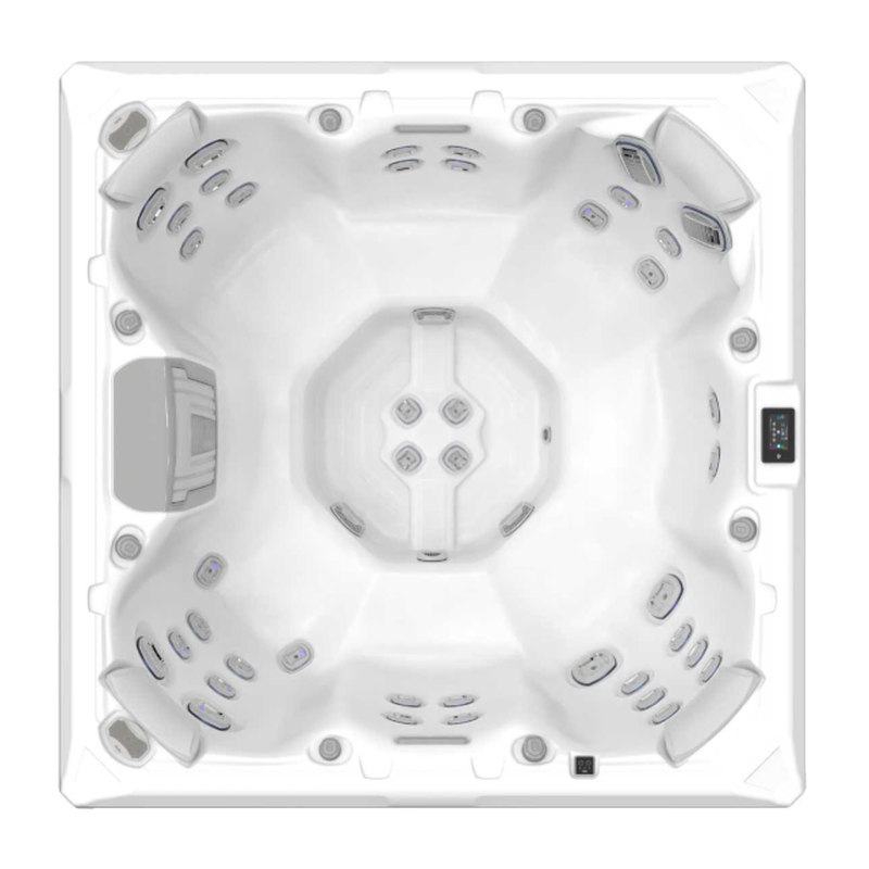 Wellis Mandala Hot Tub — 7-person outdoor whirlpool