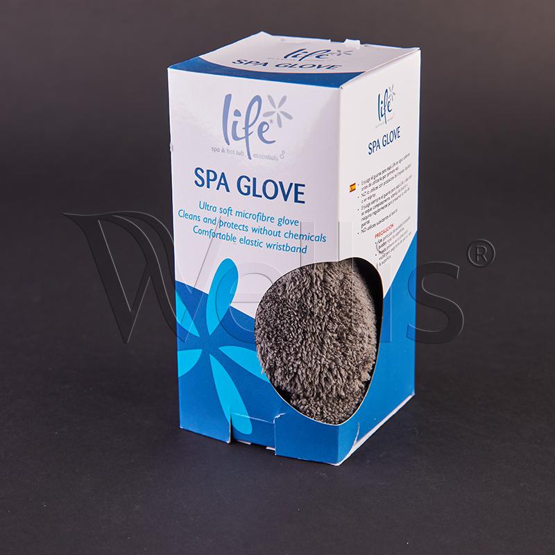 Spa-cleaning gloves