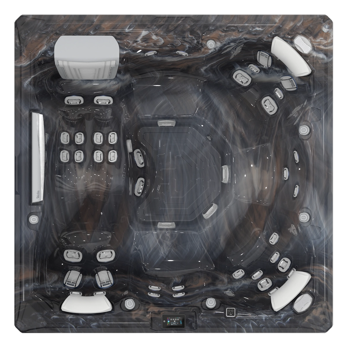 Wellis Atlas Life Hot Tub — 6-person Outdoor — view 11