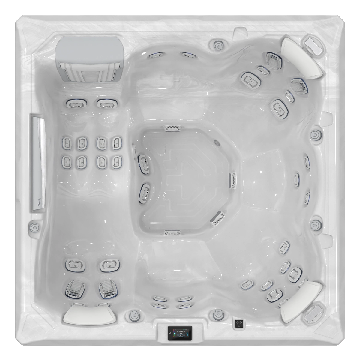 Wellis Atlas Life Hot Tub — 6-person Outdoor — view 12