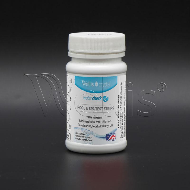 Wellis Crystal Pool Check 5-in-1 (Test Strips, 50 ct)