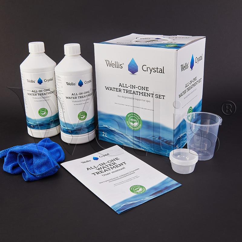 Wellis Crystal Water Treatment Set (Chlorine-Free)