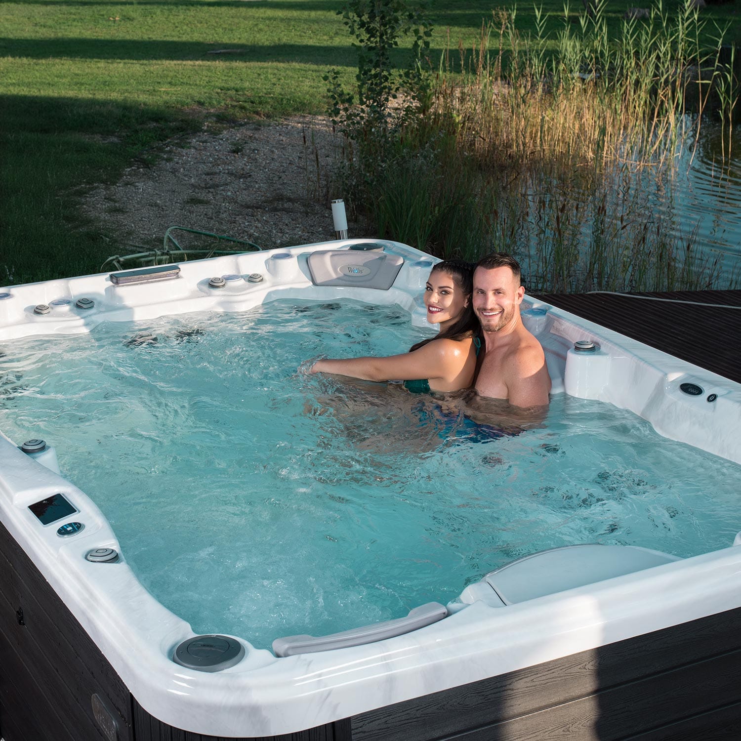 Wellis Olympus Life Hot Tub — 9-person Outdoor — view 8