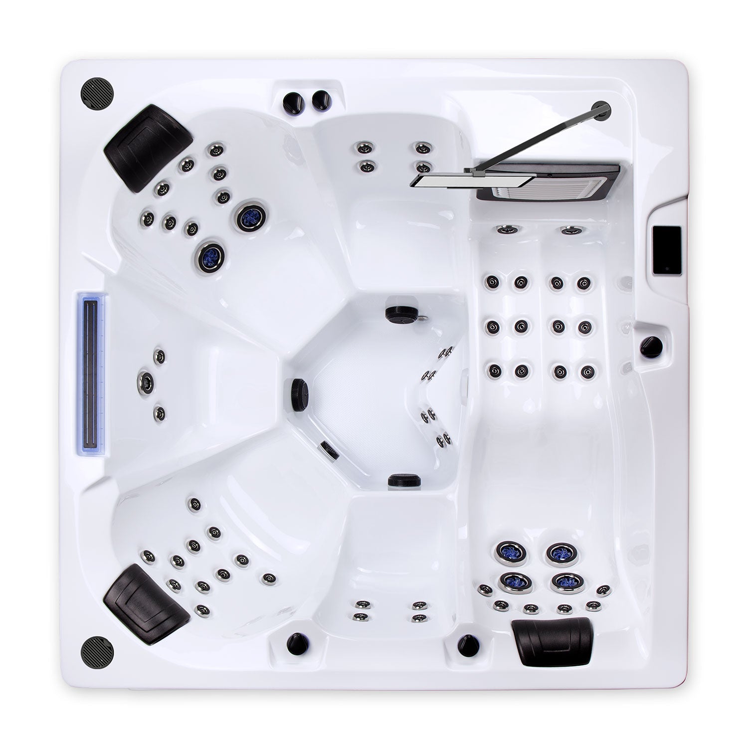 Wellis Wibe Waterworld Spa — 6-person 64-jet Outdoor — view 2