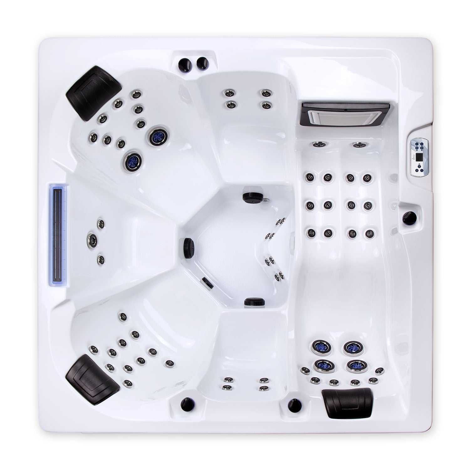 Wellis Wibe Waterworld Spa — 6-person 64-jet Outdoor — view 4