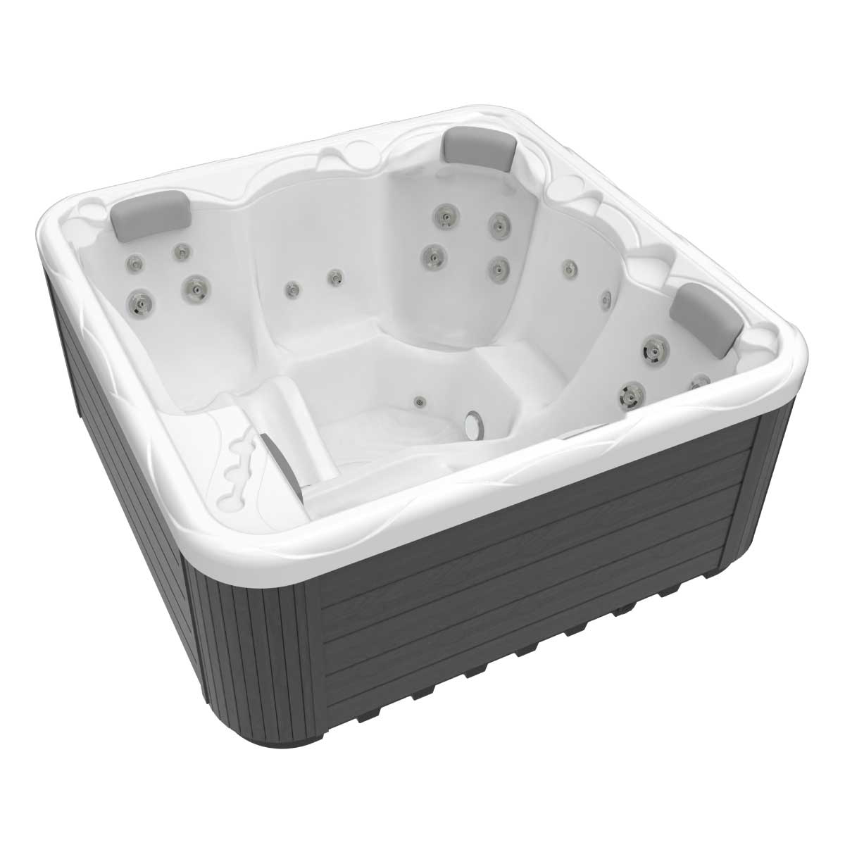 Outdoor Whirlpool · 5 Personen · Wellis Callisto Plug & Play · winterfest