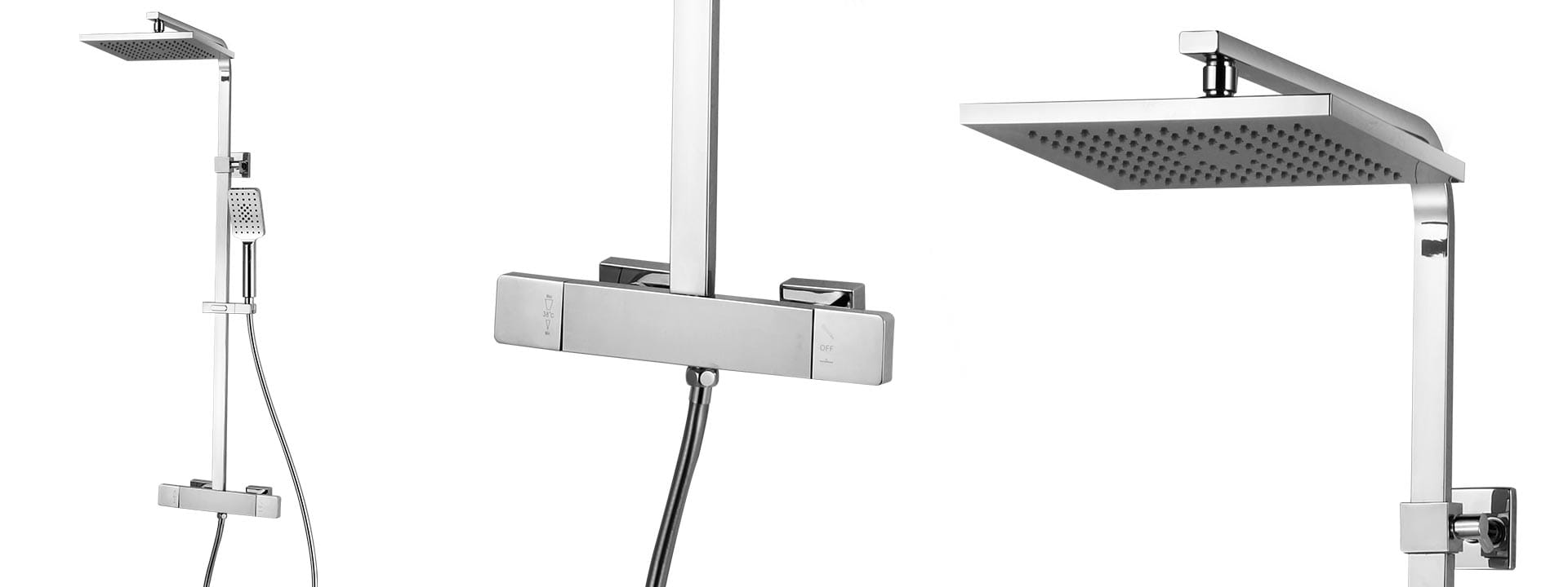 Wellis Cascade Shower Panel | TwoRelax