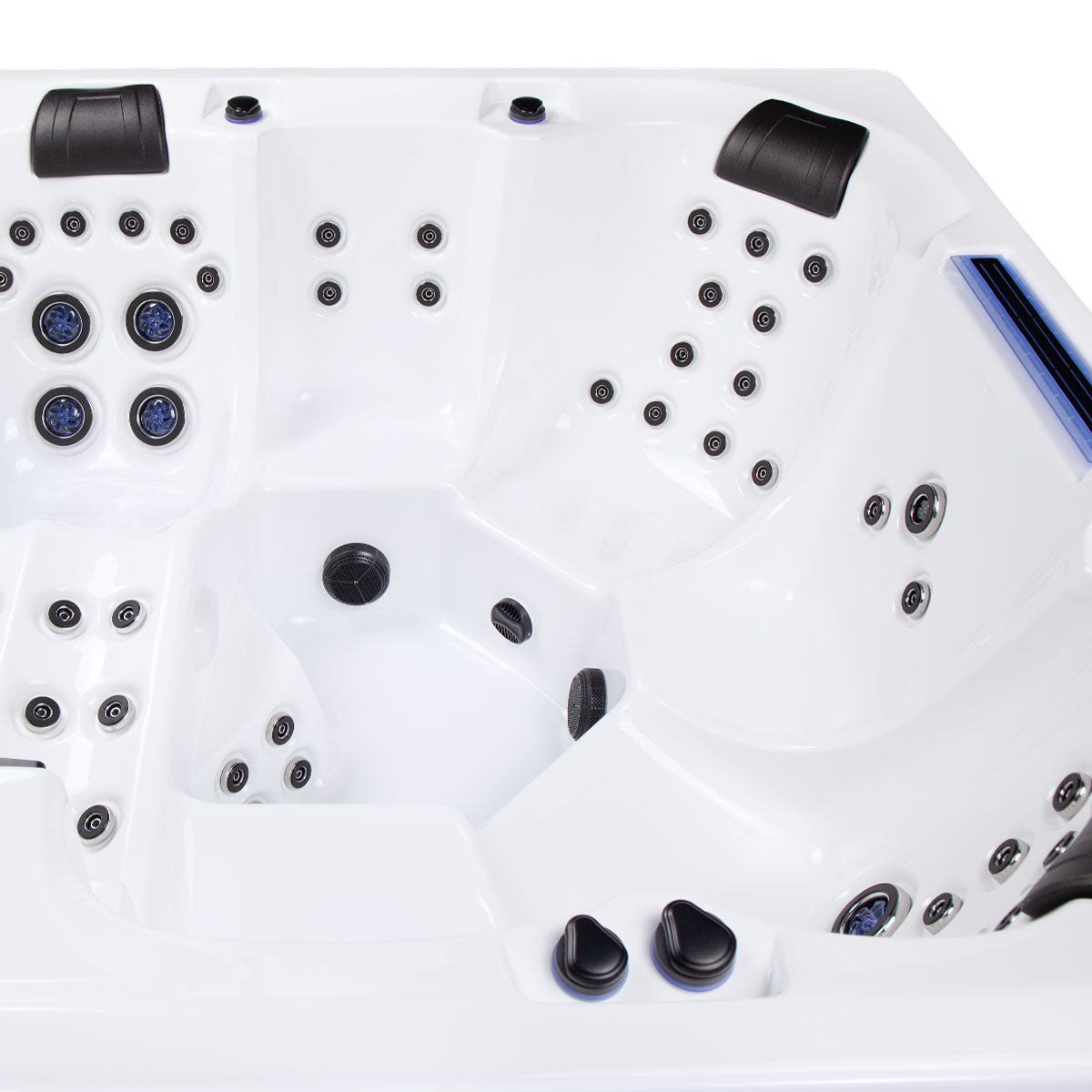 Wellis Wibe Waterworld Spa — 6-person 64-jet Outdoor — view 9