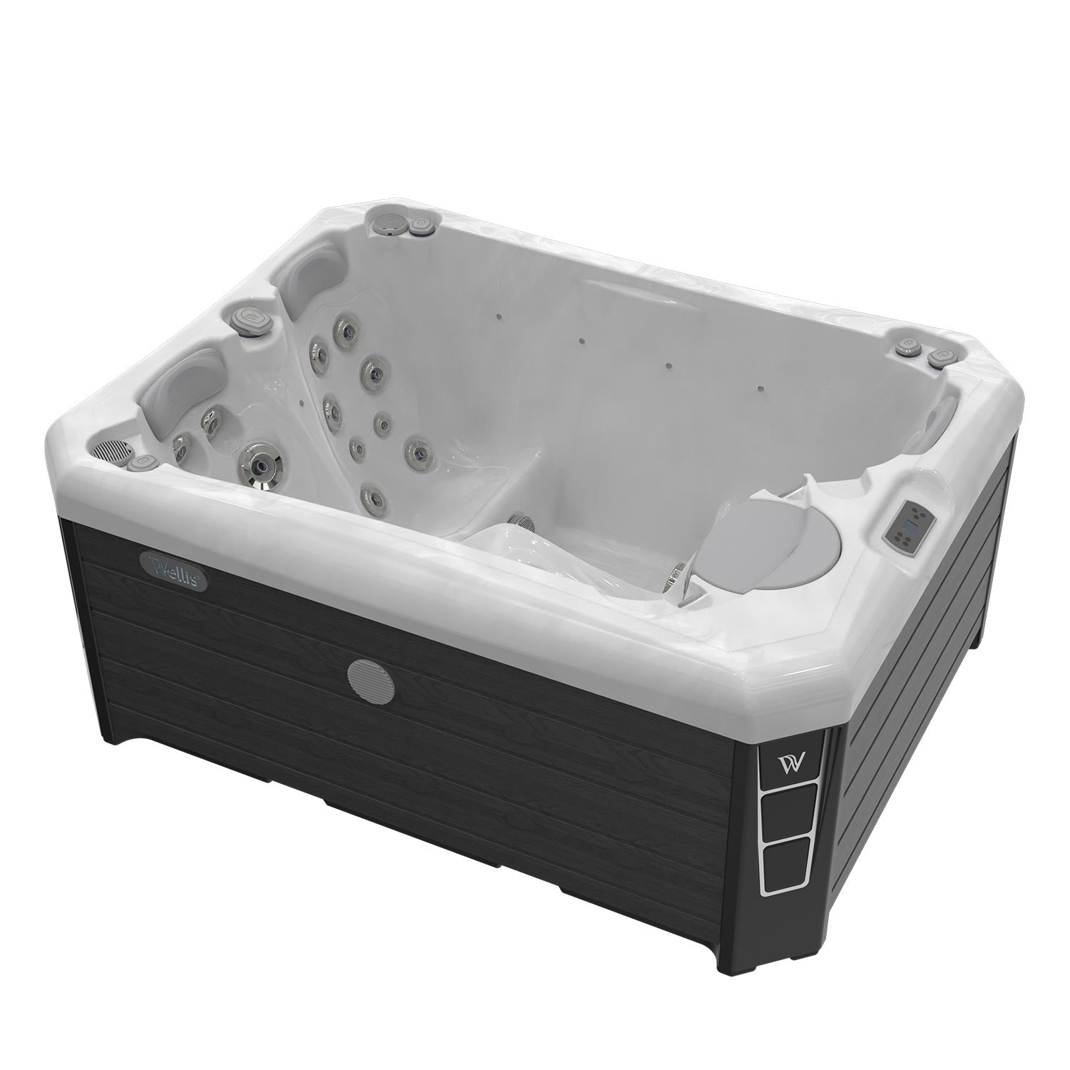Wellis Manhattan Hot Tub — 3-person outdoor whirlpool (view 2)
