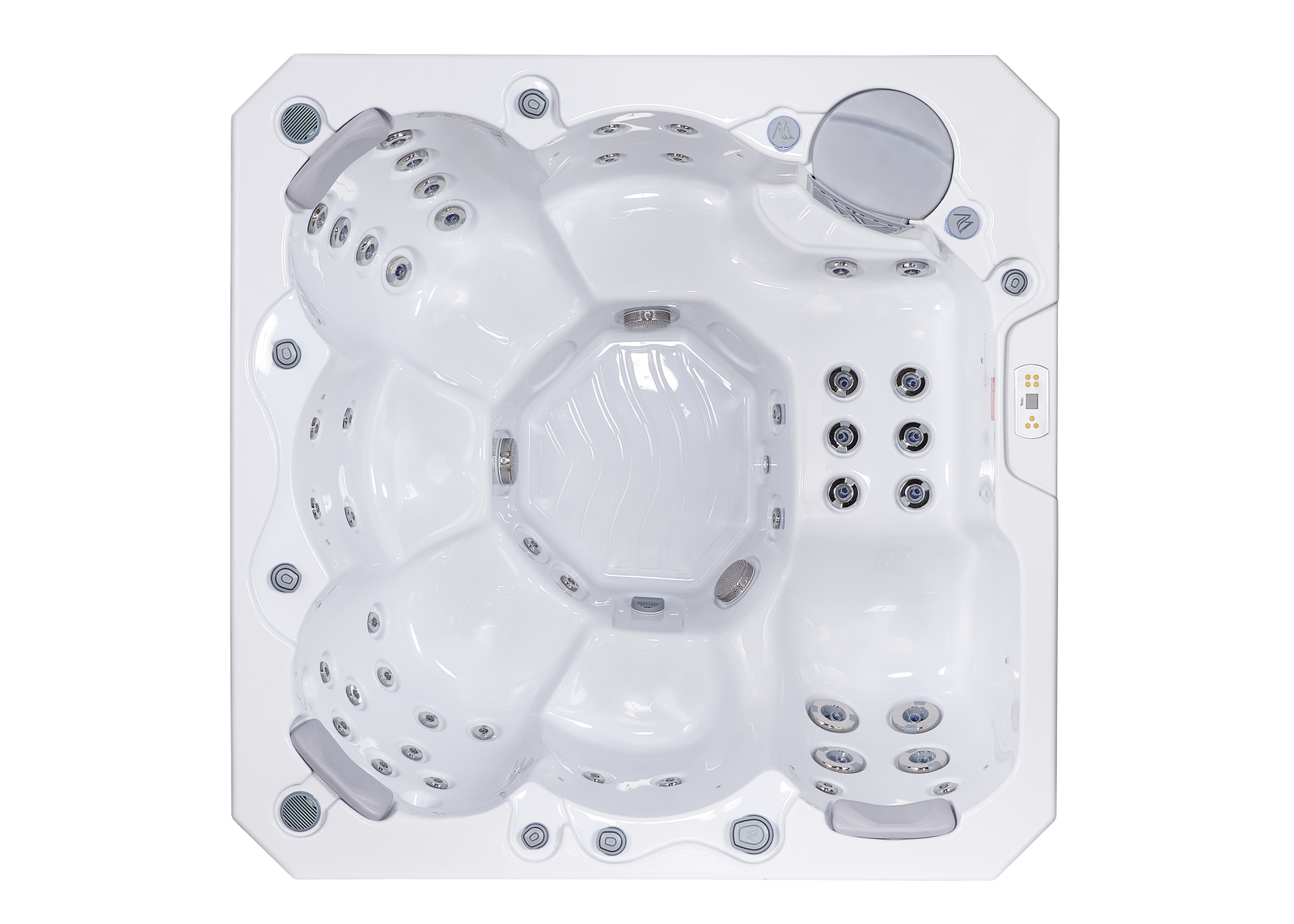 Wellis Prague Hot Tub — 6-person outdoor whirlpool (view 2)