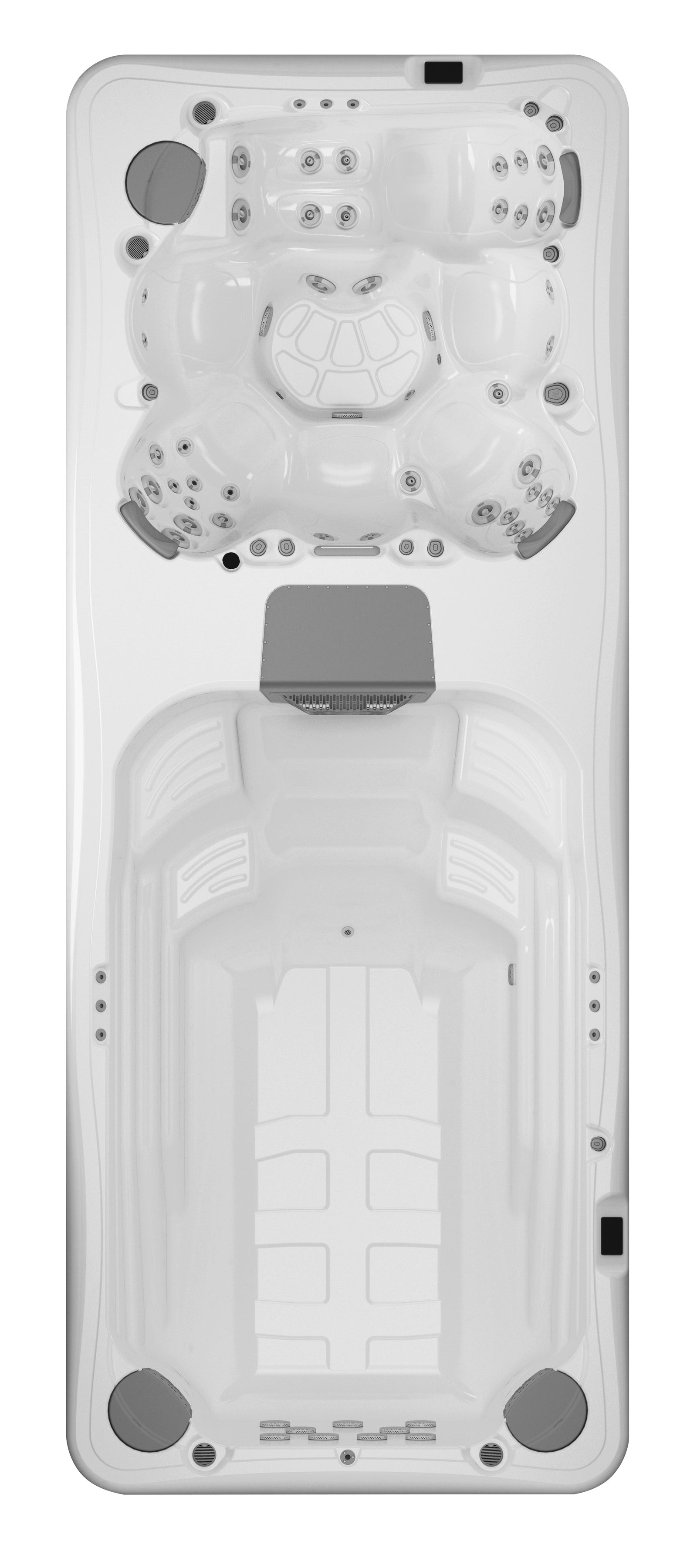 Wellis Rio Grande Swim Spa — 6-person hydro outdoor swim spa (view 3)