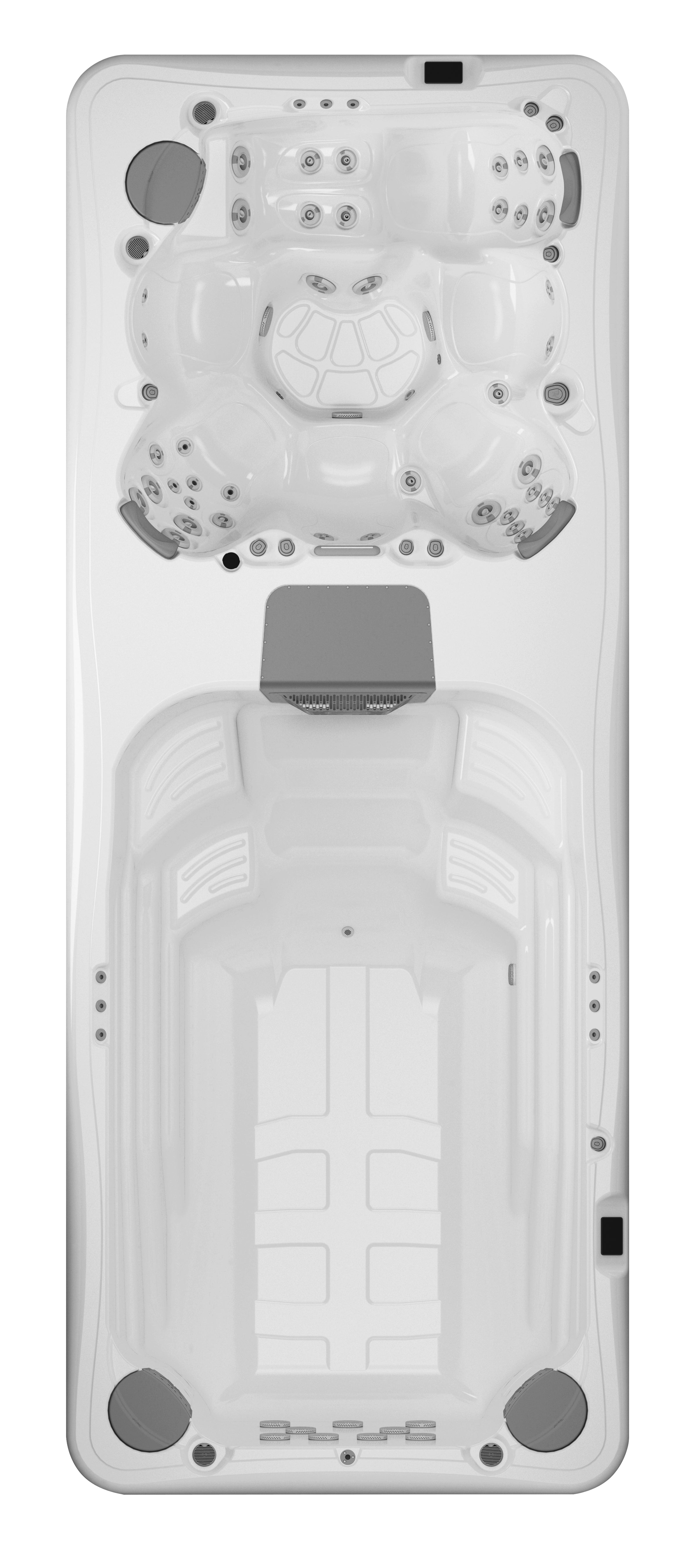 Wellis Rio Grande Swim Spa — 6-person hydro outdoor swim spa (view 3)