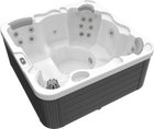 Wellis Castor Plug & Play Hot Tub — 6-person outdoor whirlpool (view 3)