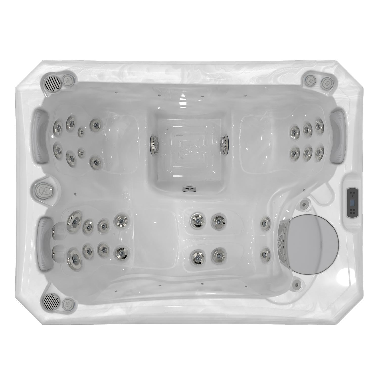 Wellis Manhattan Hot Tub — 3-person outdoor whirlpool (view 3)