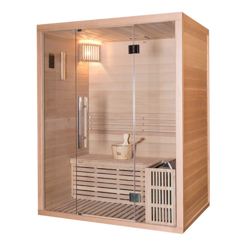 Wellis Igneus Hemlock Finnische Sauna — 2 Personen