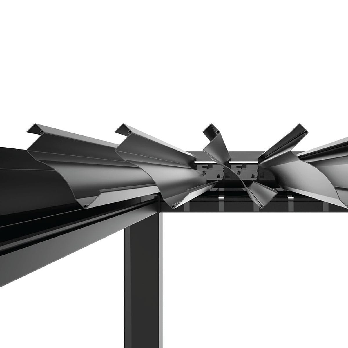 Wellis MotionFlex 400 Bioclimatic Pergola — 4 × 3 m — view 8