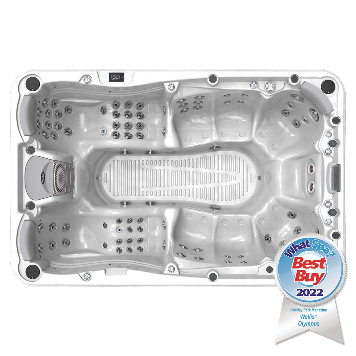 Wellis Olympus Life Hot Tub — 9-person Outdoor — view 5