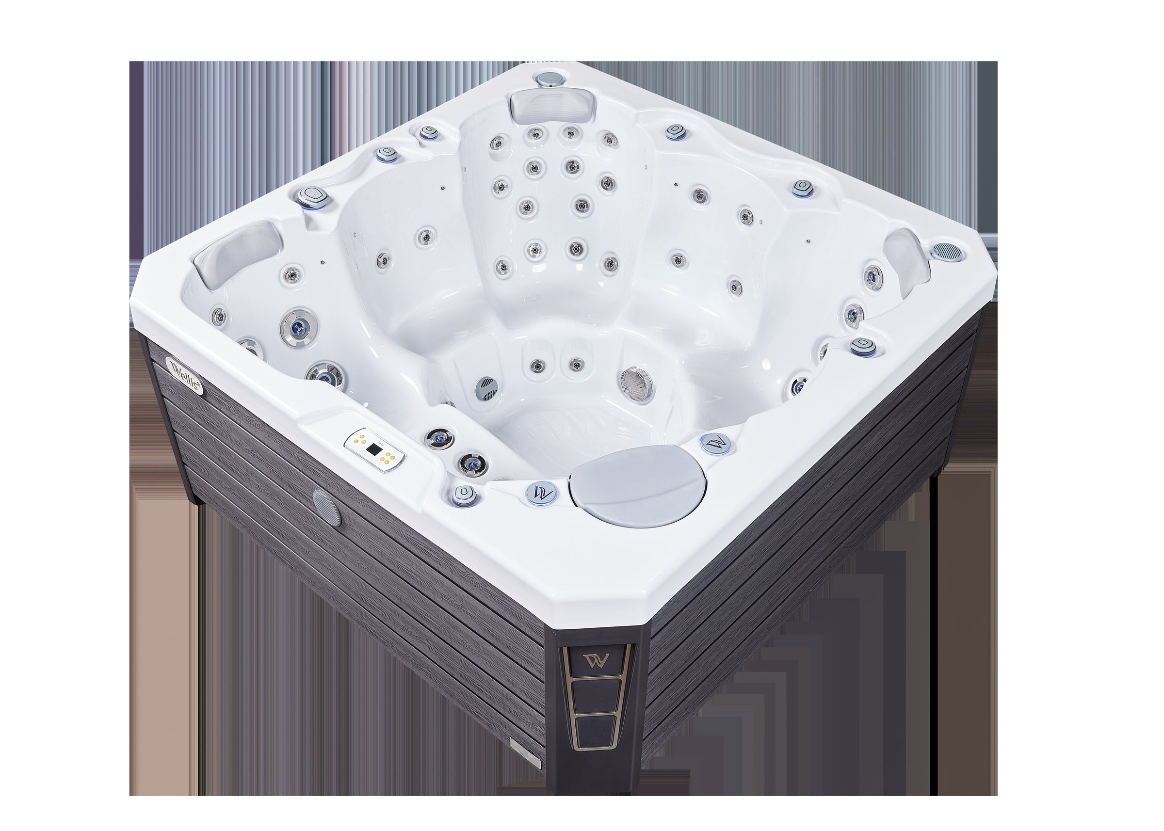 Wellis Prague Hot Tub — 6-person outdoor whirlpool (view 3)